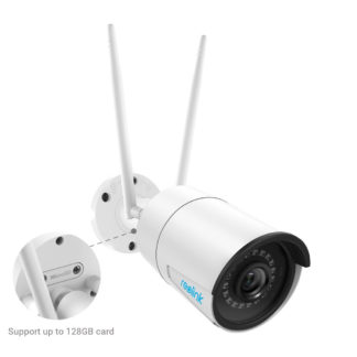 RLC-410W 4MP Dual Band 2.4GHz/5.0GHz WiFi Outdoor Security Camera