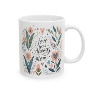 Mom's Special Moments: Watercolor Floral 11oz Coffee Mug
