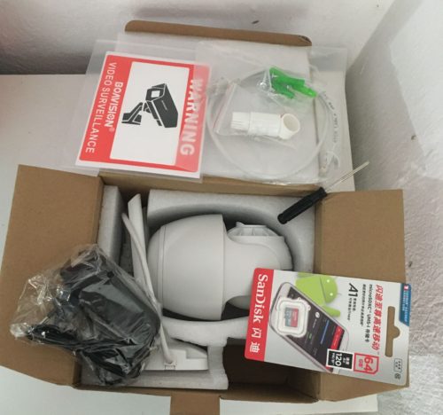 HD22M102M WiFi IP Outdoor Pan Tilt Zoom Security Camera with Full Color Night Vision photo review