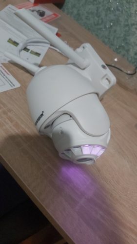 HD22M102M WiFi IP Outdoor Pan Tilt Zoom Security Camera with Full Color Night Vision photo review