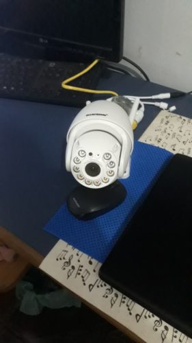 HD22M102M WiFi IP Outdoor Pan Tilt Zoom Security Camera with Full Color Night Vision photo review