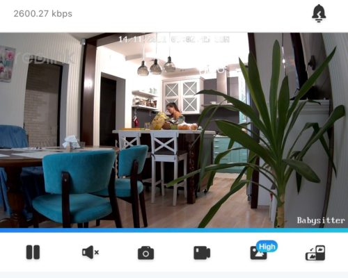 E1 Super HD 3MP Indoor 2.4GHz Wi-Fi Camera photo review